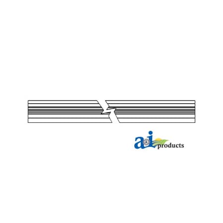 A & I Products Moulding, Hood 10" x10" x2.5" A-1876153M1